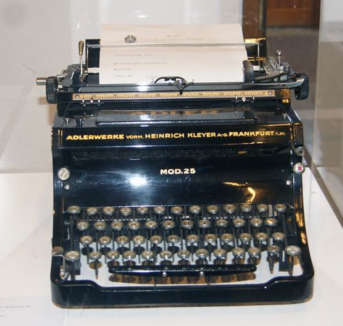 Gerlichs Schreibmaschine
